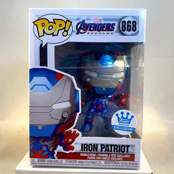 Funko Pop The Avengers End Game “Iron Patriot” - Picture 1 of 6